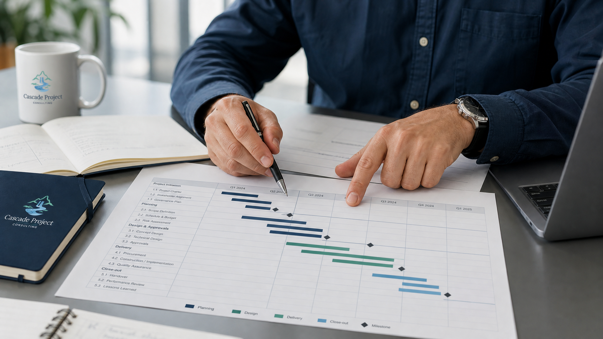 Cascade Project Consulting — project planning review